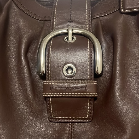 Coach Lynn Soho Brown Sholder Bag - Picture 2 of 11